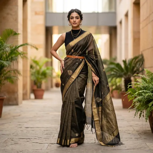 Elevate Your Look: 7 Modern Styling Tips for Your Chanderi Handloom Saree