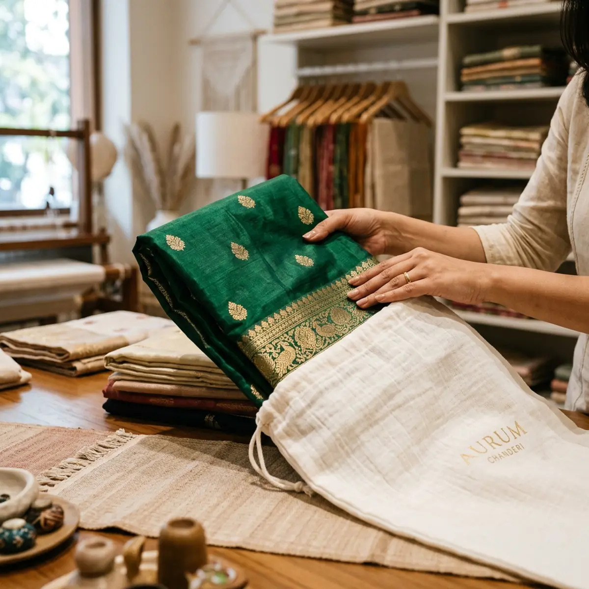 The Ultimate Guide: How to Wash and Store Your Pure Silk Chanderi