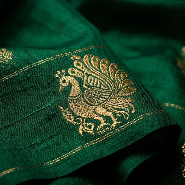 The Unmatched Opulence of Pure Kataan Silk Chanderi: A Heritage Masterpiece