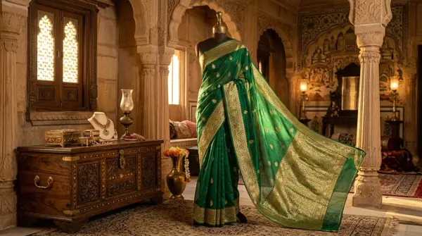 Pure Chanderi Silk Saree Price Guide: Why Authentic Handloom is an Heirloom Investment