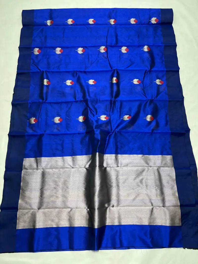 Royal Blue Pattu Silk Saree